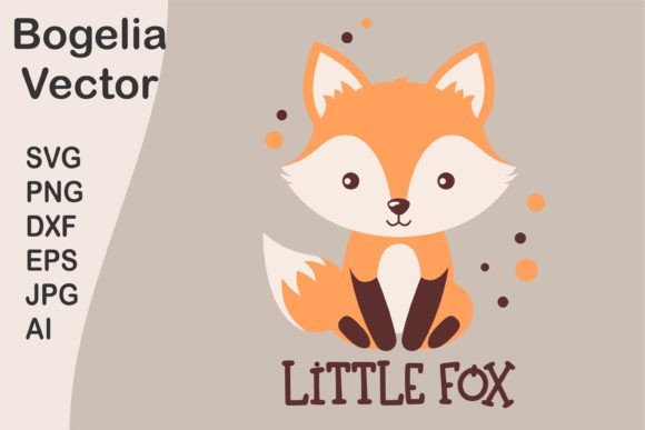 Download Little Fox Svg, Cute Baby Fox, Woodland - Fox Collection