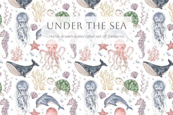 Download Under the Sea Patterns - Premium Resources