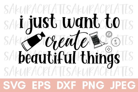 Download Crafting Quote Crafter Handmade Saying - Crafter Collection