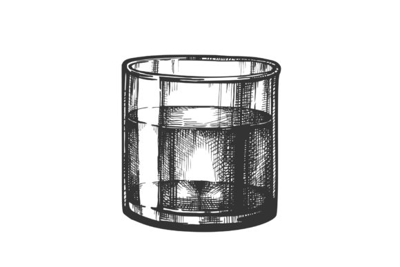 Download Hand Drawn Glass Fresh Healthy Purity - Purity Collection