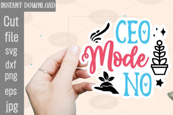 Download Ceo Mode No SVG Stickers - Ceo Collection
